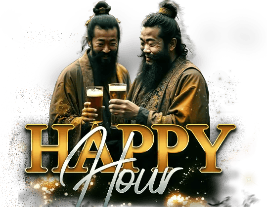 Happy Hour is the perfect mix with 50 Free Spins